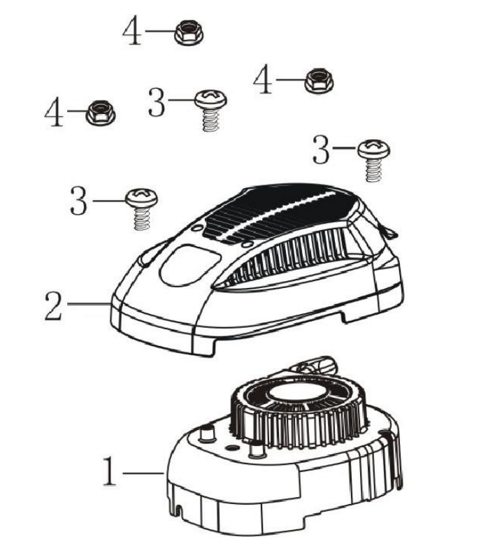 10 СТАРТЕР Газонокосилка CHAMPION LM5645